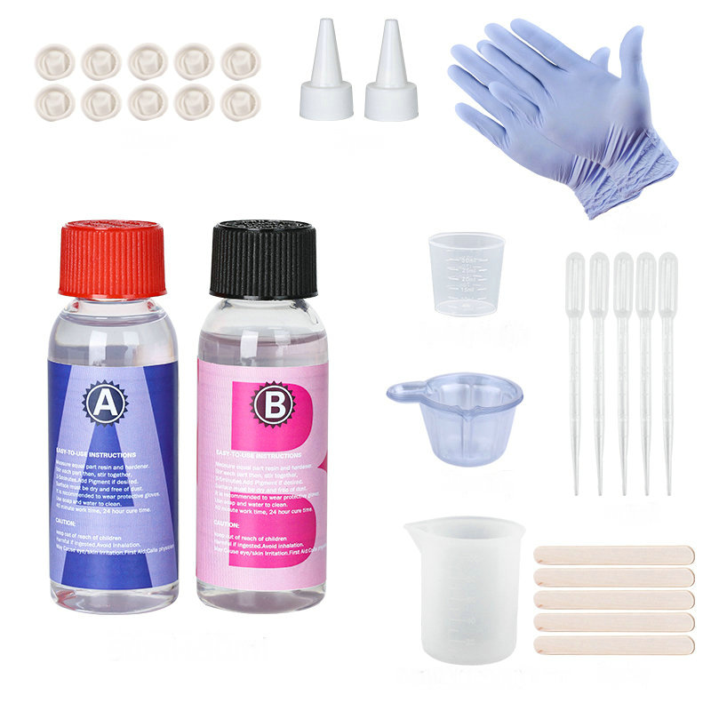 Resin Art Ratio - 100 g Epoxidharz-Set, 1:1, transparent, Hochglanz