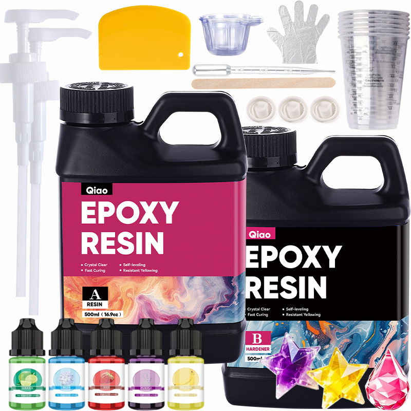 Resin Art Ratio - Neu Formuliertes Epoxidharz-Set – Kristallklar, Stark,