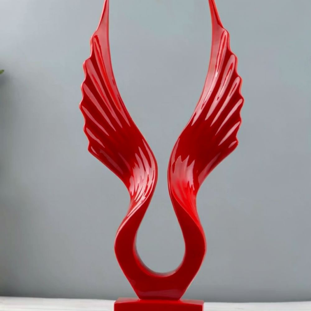 Resin Art Unique Ideas - Exquisite Engel-Flügel-Ornament, moderne Harzstatue, dekorative Handwerkskunst