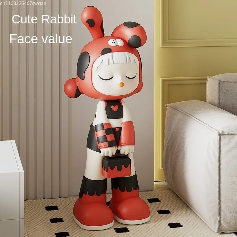 Kunstvolle Cartoon-Mädchen-Sta – Resin Art Craft Bewertung und Preis