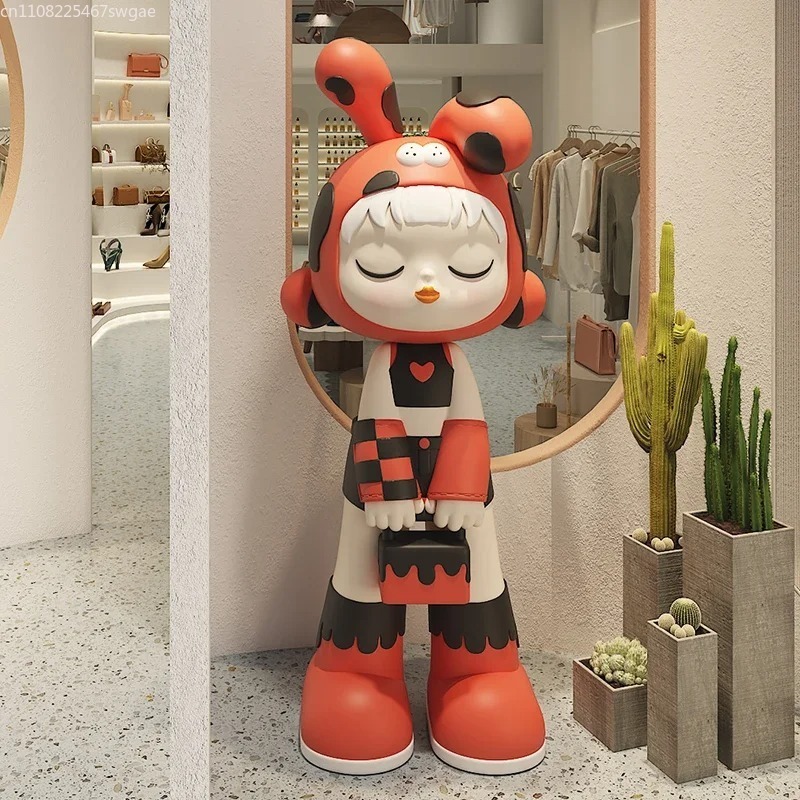 Kunstvolle Cartoon-Mädchen-Sta – Resin Art Craft Bewertung und Preis