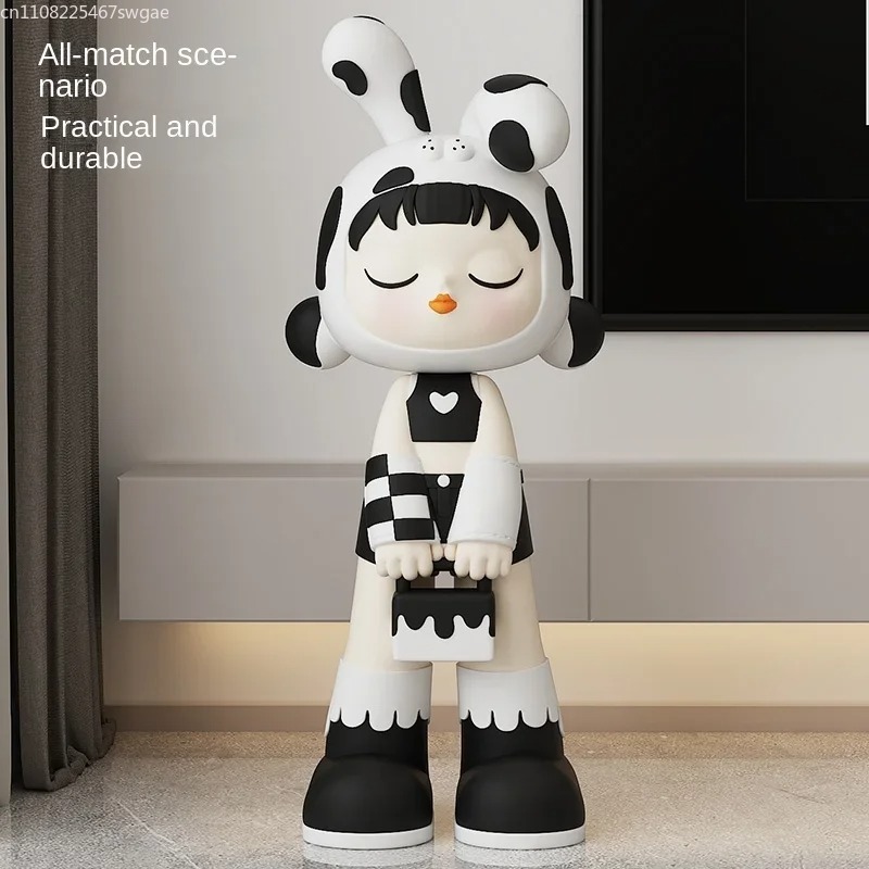 Kunstvolle Cartoon-Mädchen-Sta – Resin Art Craft Bewertung und Preis