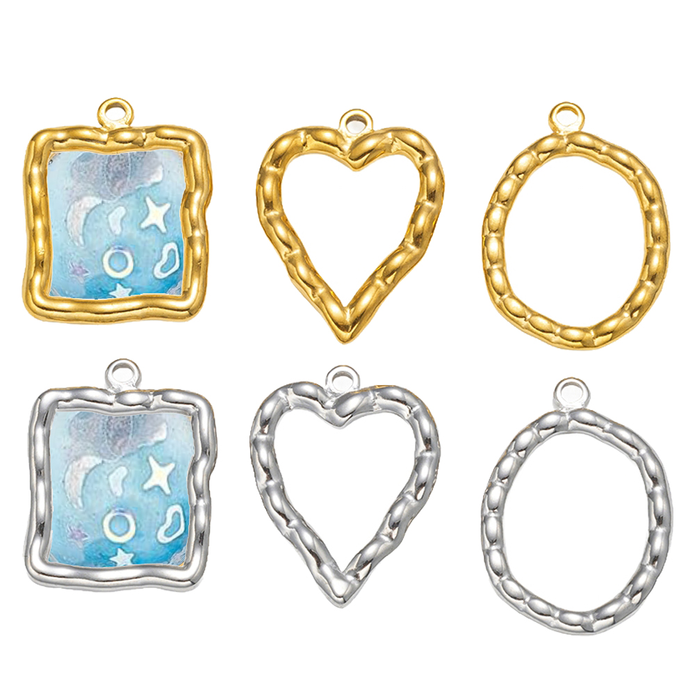 5 Stück Edelstahl Herz Runde O – Resin Art Craft Bewertung und Preis