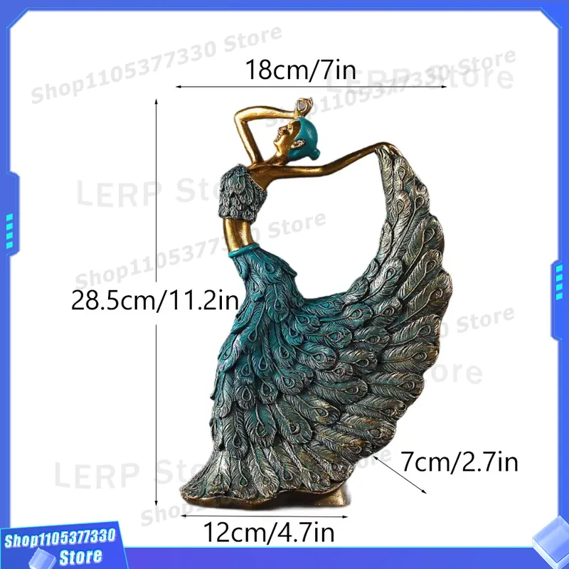 Handgefertigte Pfauen-Statue a – Resin Art Unique Ideas Bewertung und Preis