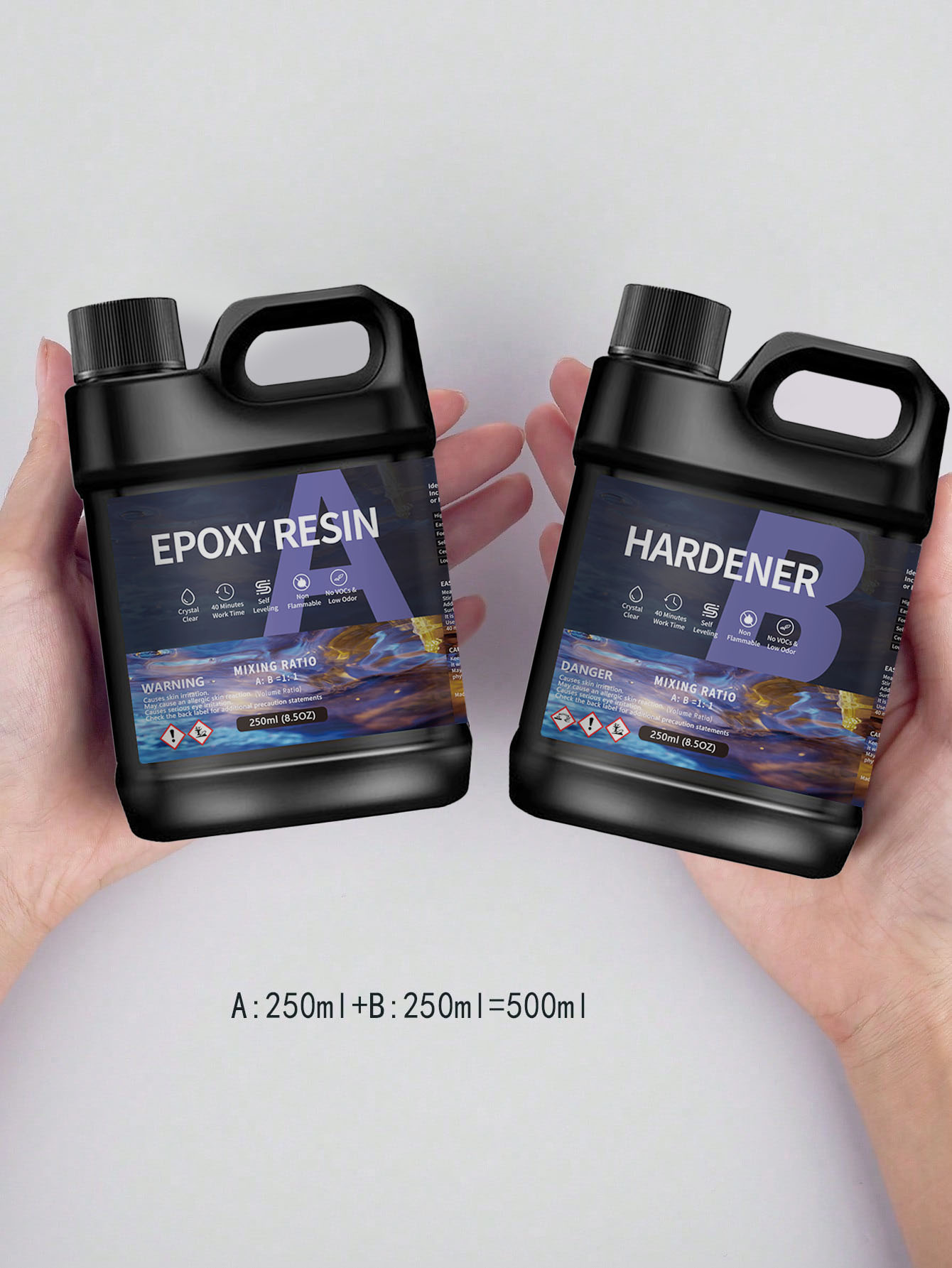 Professionelles AB-Epoxidharz- – Resin Art Ratio Bewertung und Preis