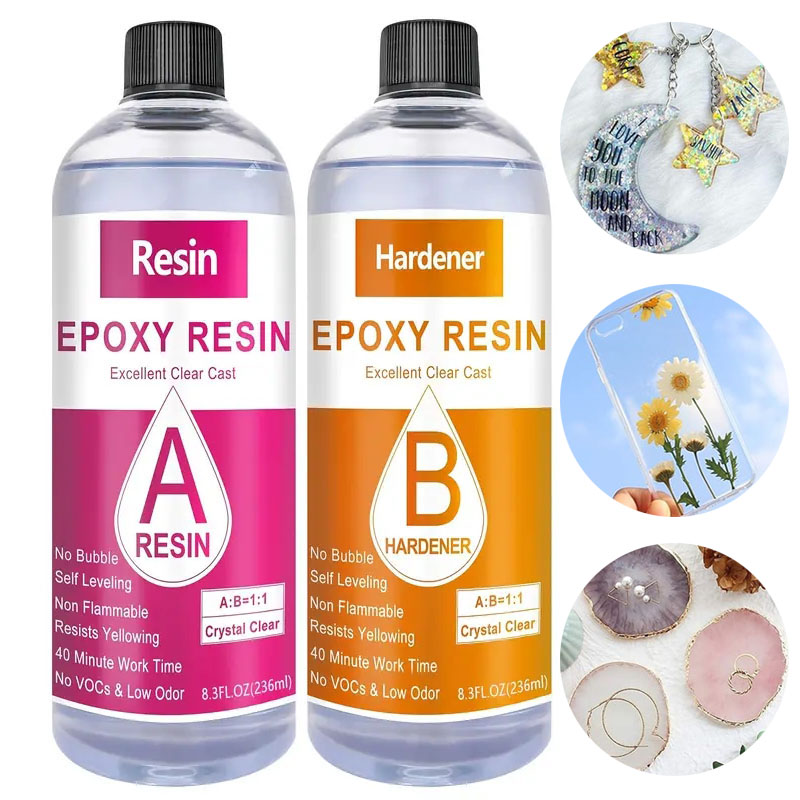 Kristall klares Epoxidharz-Kit – Resin Art Ratio Bewertung und Preis
