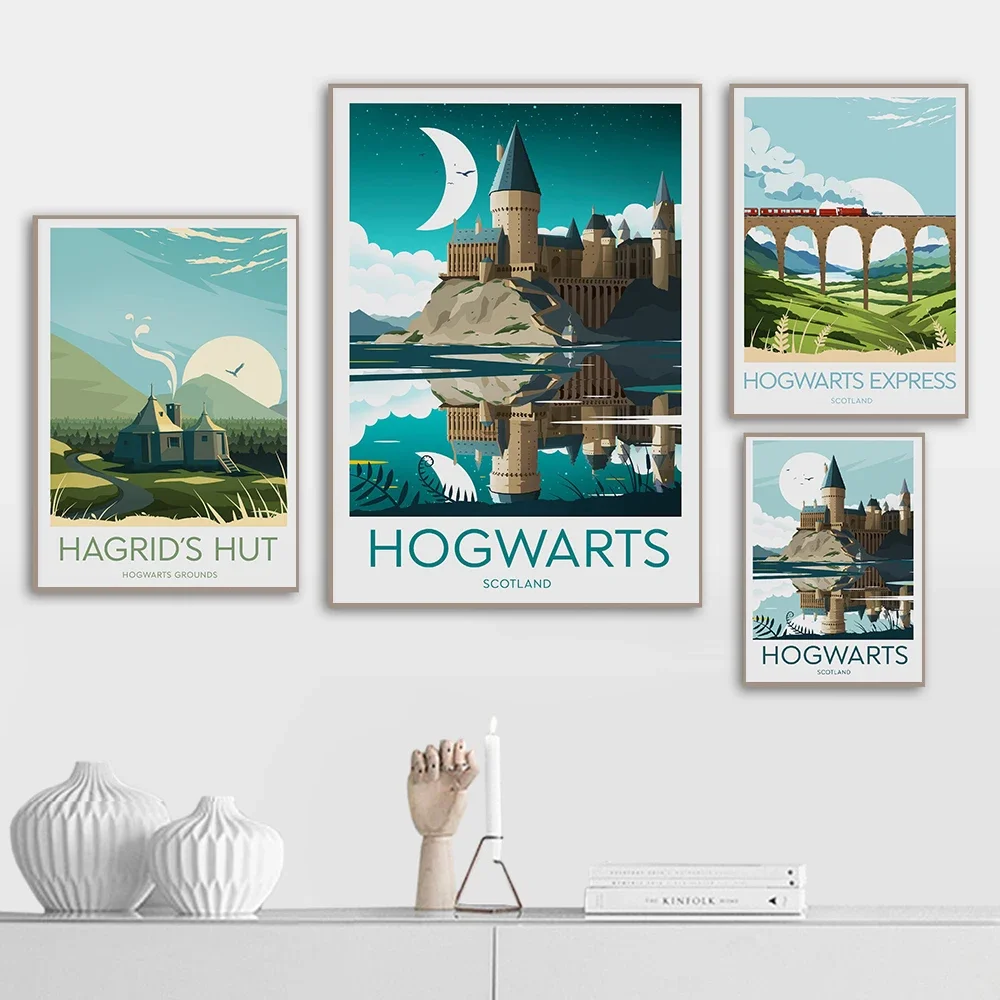 Filmästhetik Wandkunst Hogwart – Resin Art Aesthetic Bewertung und Preis