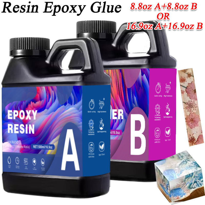 17,6 oz/33,8 oz AB-Harz-Epoxid – Resin Art Table Top Bewertung und Preis
