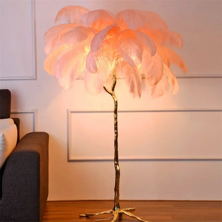 Moderne Led Straußen Feder Ste – Resin Art In Floor Bewertung und Preis