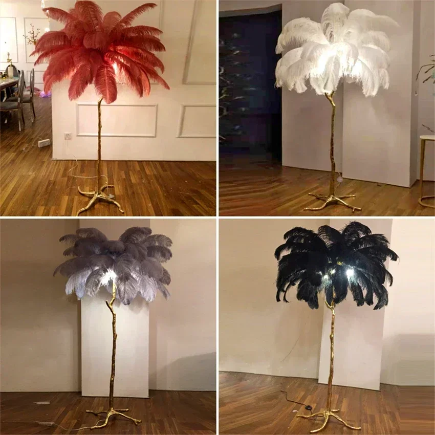 Moderne Led Straußen Feder Ste – Resin Art In Floor Bewertung und Preis