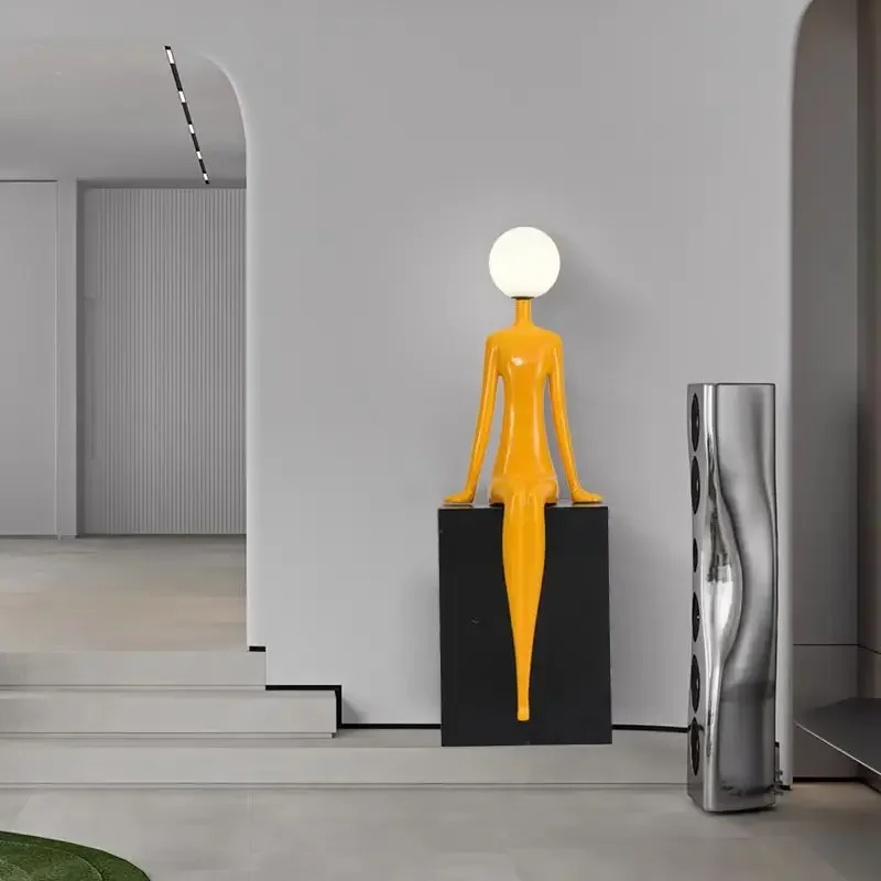 Kreative humanoide Kunst Skulp – Resin Art In Floor Bewertung und Preis