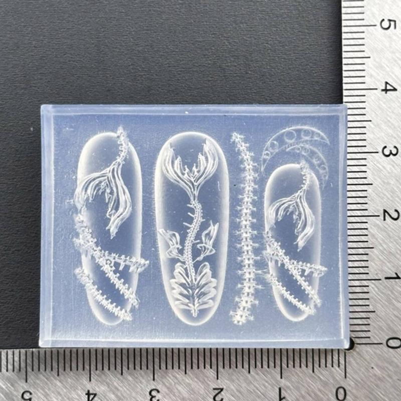 31BB Geprägte Silikon-Nagelkun – Resin Art Equipment Bewertung und Preis