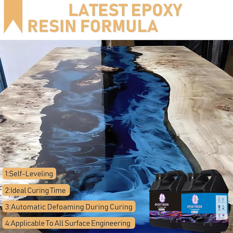 Kristallklares Epoxidharz AB-K – Resin Art Ratio Bewertung und Preis
