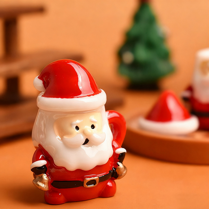 Mini-Weihnachtsmann-Teetasse-O – Resin Art Craft Bewertung und Preis