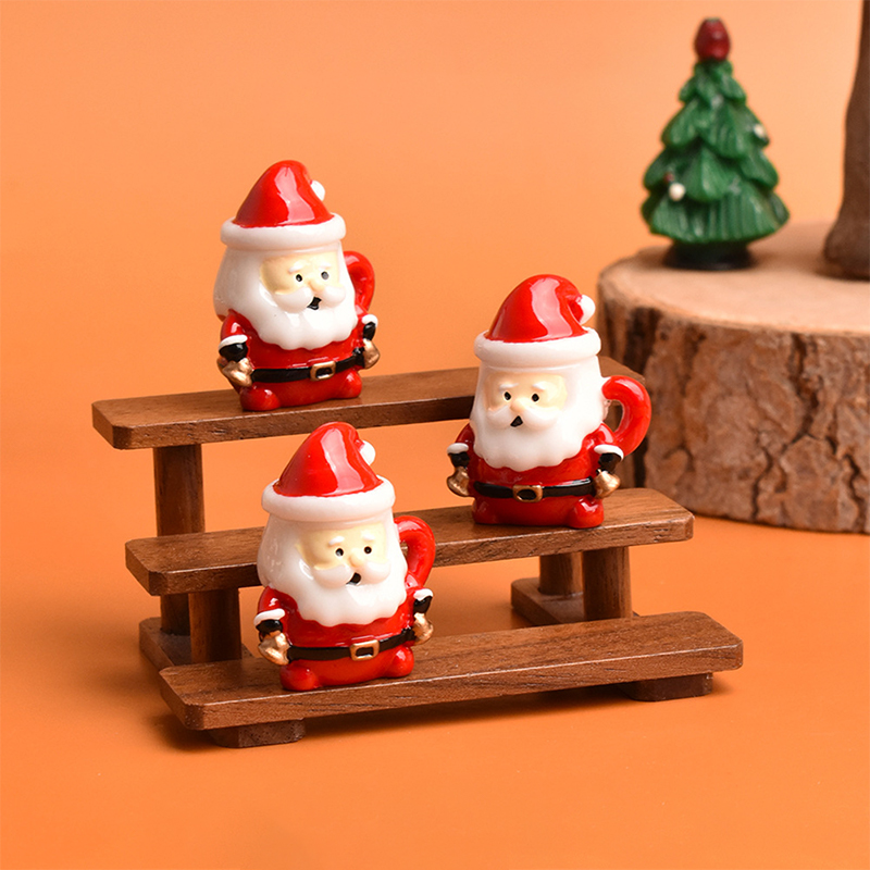 Mini-Weihnachtsmann-Teetasse-O – Resin Art Craft Bewertung und Preis