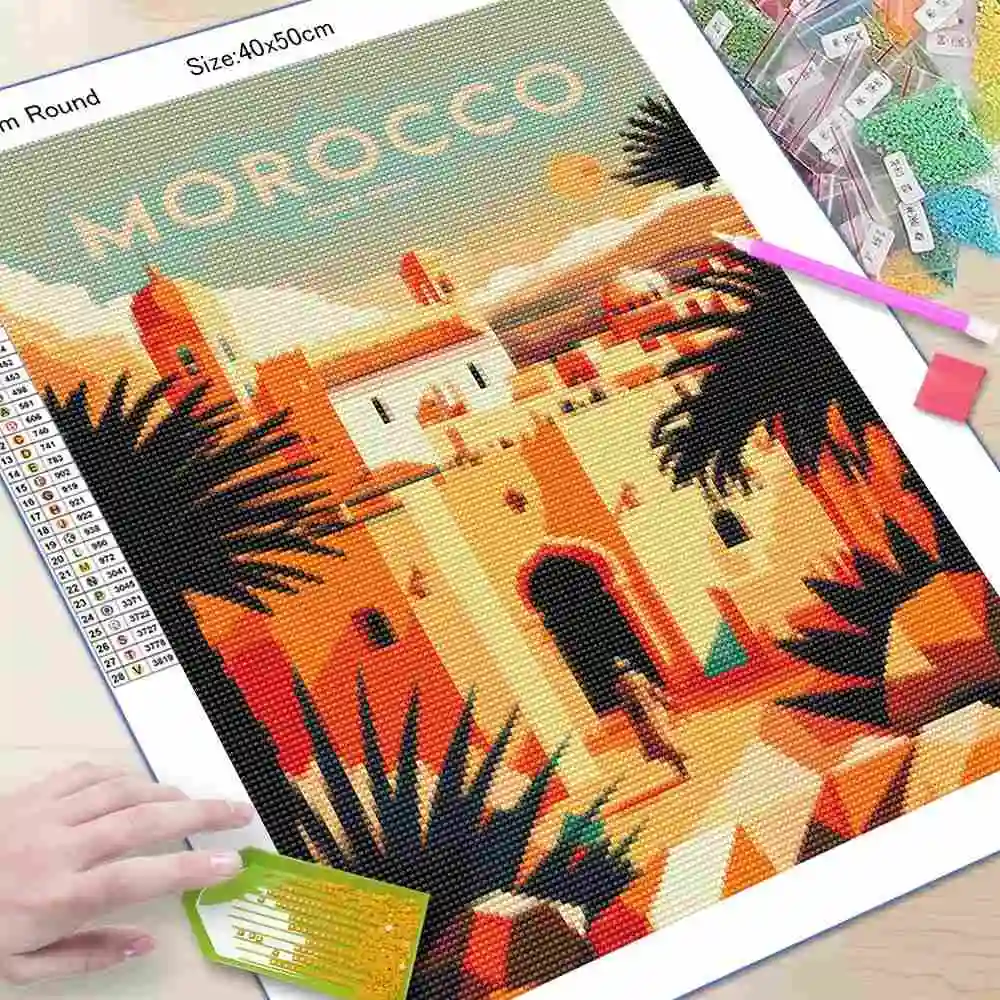 Diamantmalerei Nordisches Maro – Resin Art India Bewertung und Preis