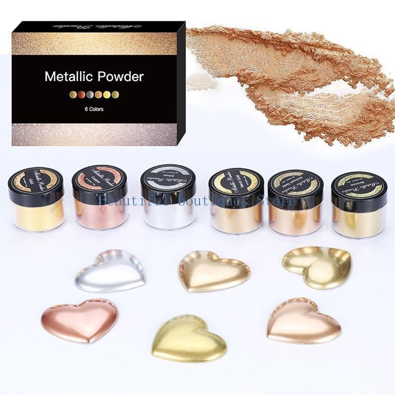 U4LF Buntes Glimmerpulver, met – Resin Art Equipment Bewertung und Preis
