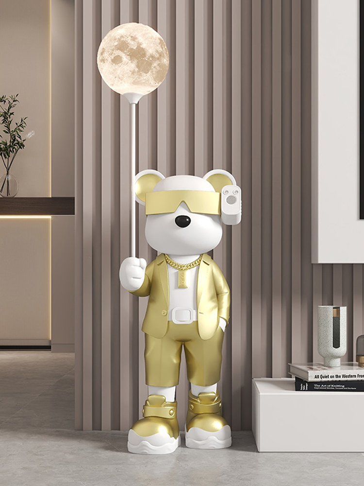 Wohnkultur leuchtende Bären st – Resin Art In Floor Bewertung und Preis
