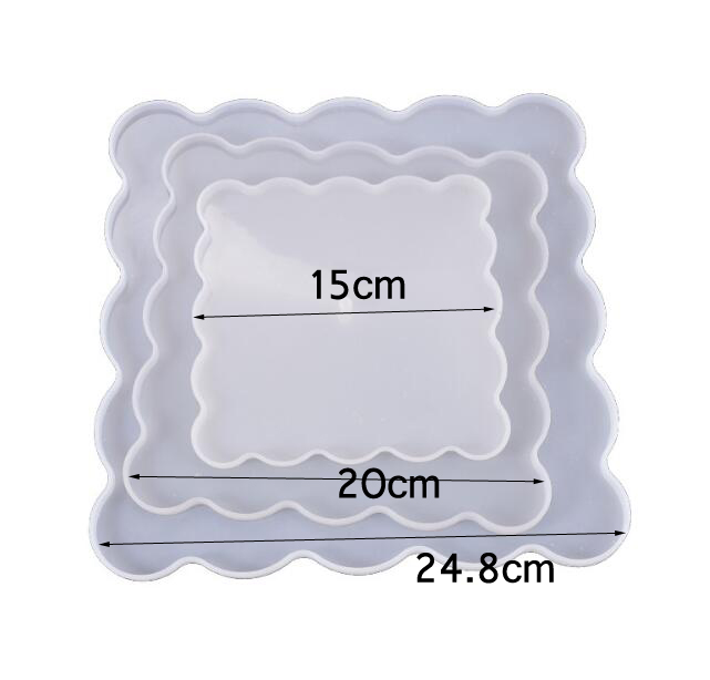 3-lagige Silikonform für UV-Ep – Resin Art Equipment Bewertung und Preis