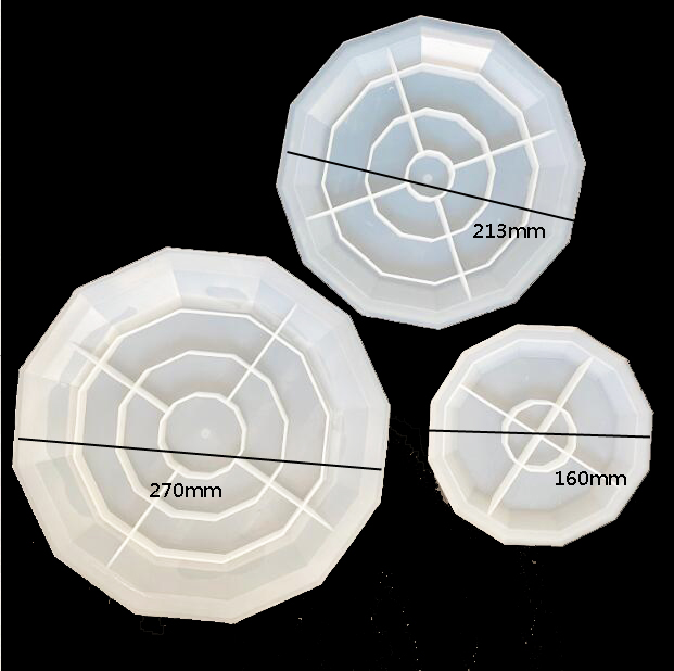 3-lagige Silikonform für UV-Ep – Resin Art Equipment Bewertung und Preis
