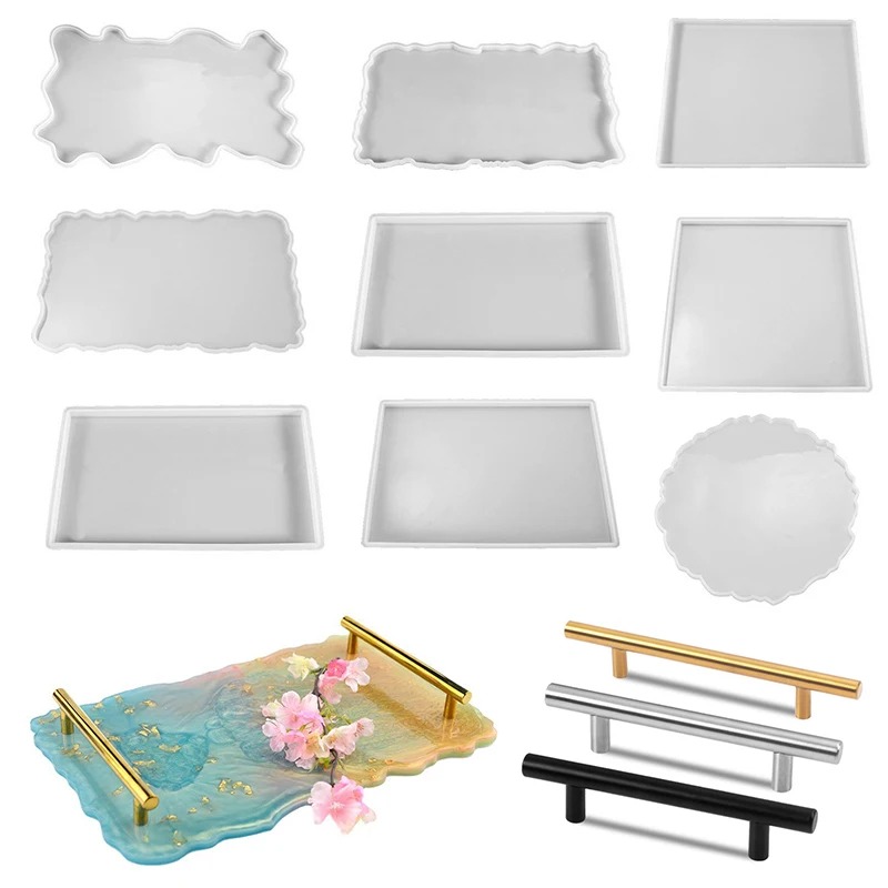 Tablett Epoxidharz Silikonform – Resin Art Equipment Bewertung und Preis