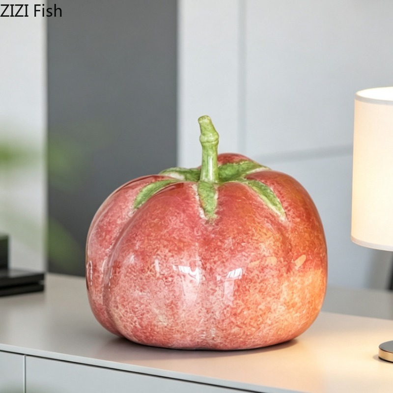 Kreative Rosa Kürbis-Dekoratio – Resin Art Aesthetic Bewertung und Preis
