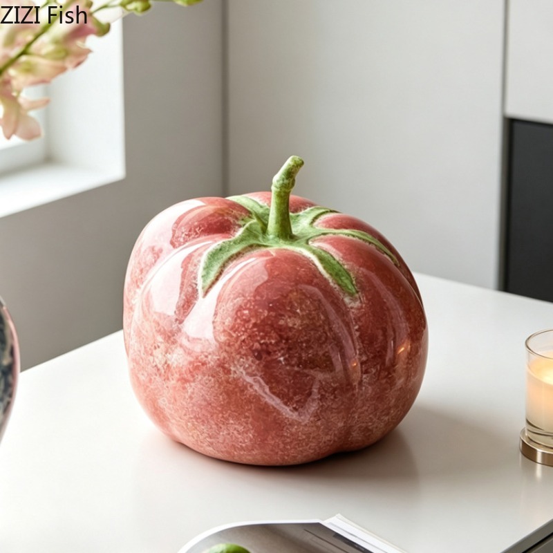 Kreative Rosa Kürbis-Dekoratio – Resin Art Aesthetic Bewertung und Preis