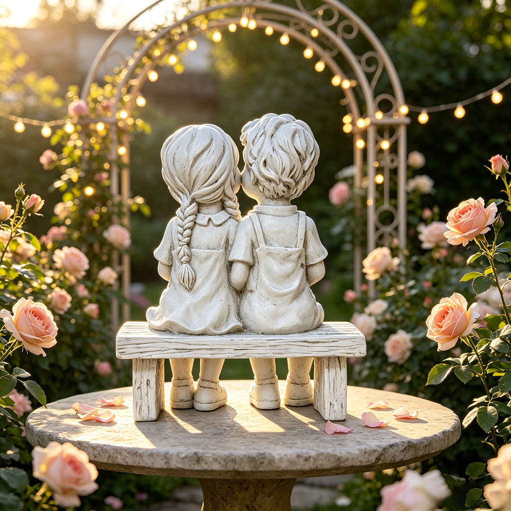 Niedliche kleine Jungen- und M – Resin Art Aesthetic Bewertung und Preis