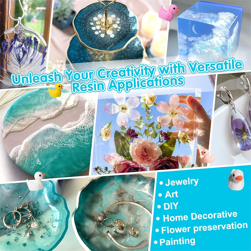 17,6 Unzen/10,4 Unzen klares E – Resin Art Table Top Bewertung und Preis