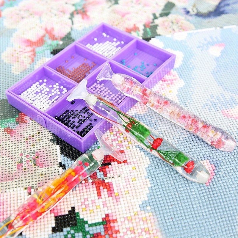 1 Set Blumendesign Harz 5D Dia – Resin Art Craft Bewertung und Preis