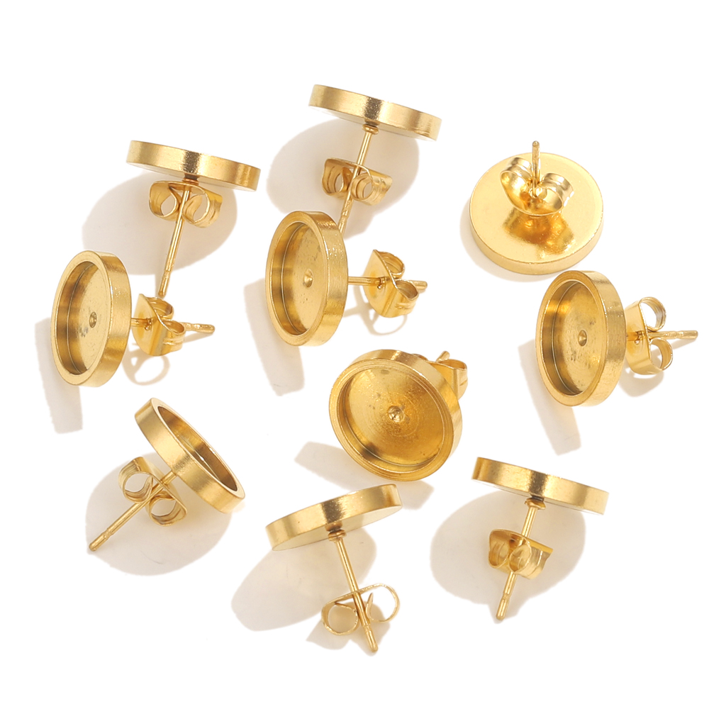 10 Stück Edelstahl Gold Ohrrin – Resin Art Diy Kit Bewertung und Preis