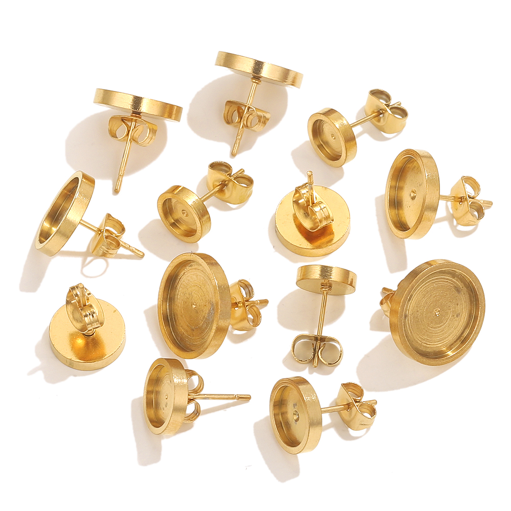 10 Stück Edelstahl Gold Ohrrin – Resin Art Diy Kit Bewertung und Preis